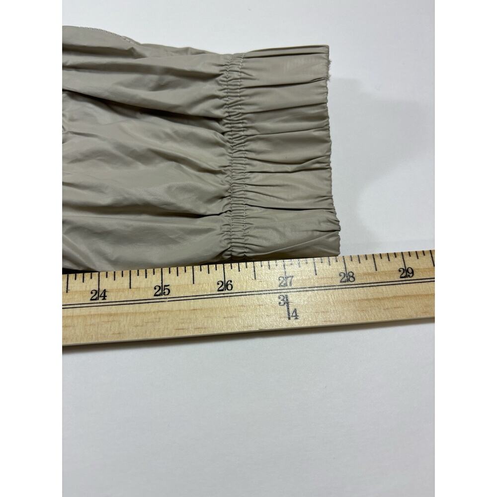 Stella McCartney Adidas Barricade Sweatpants Joggers Tan Grey 40 Pockets - Picture 5 of 15